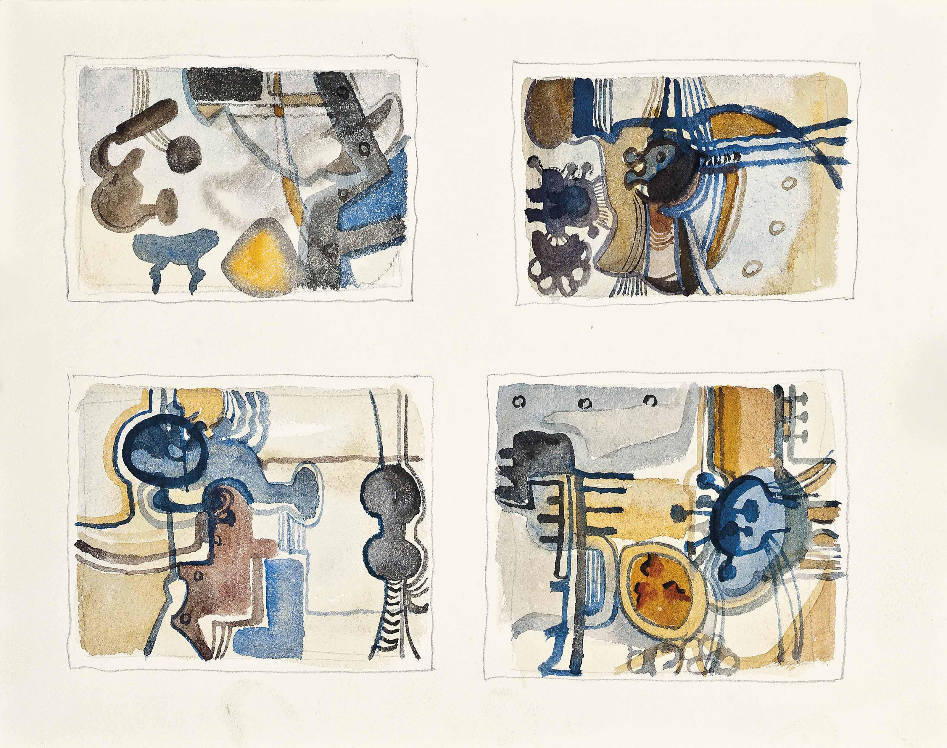 David Carr - Two sketchbooks of mechanical studies