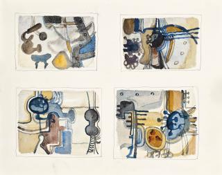 David Carr - Two sketchbooks of mechanical studies