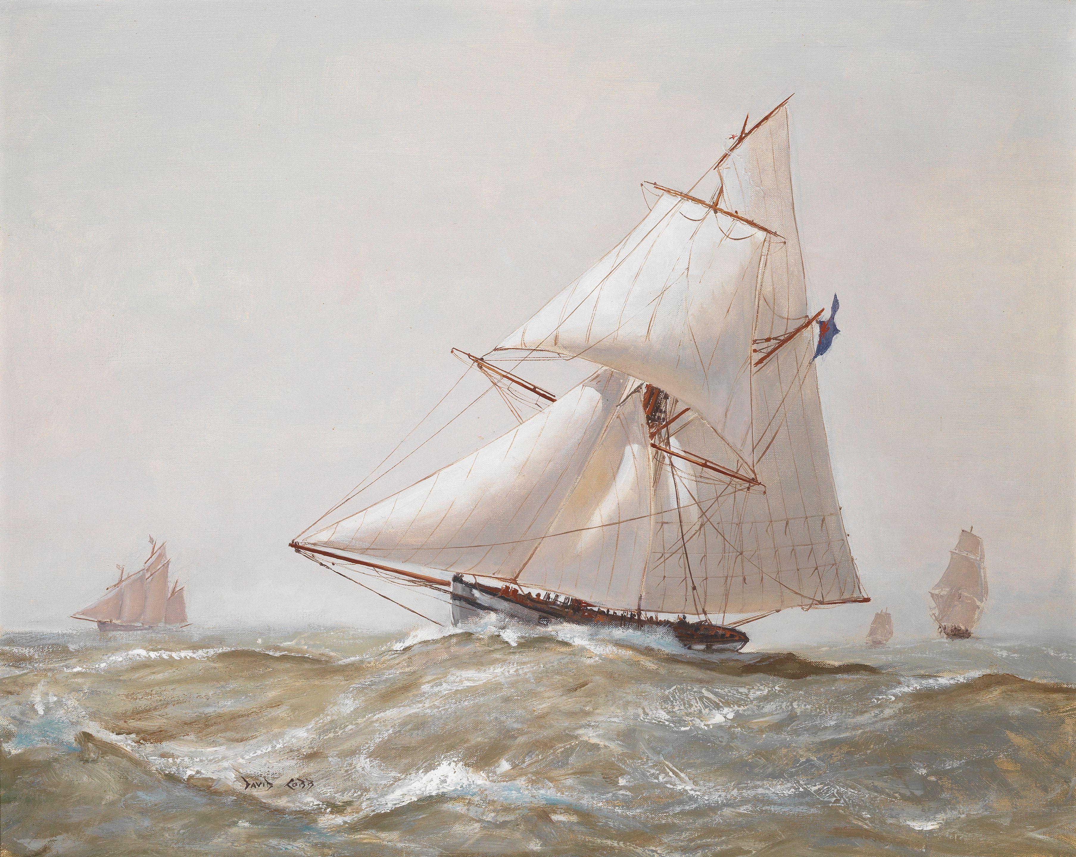 David Cobb - Sailing on choppy seas