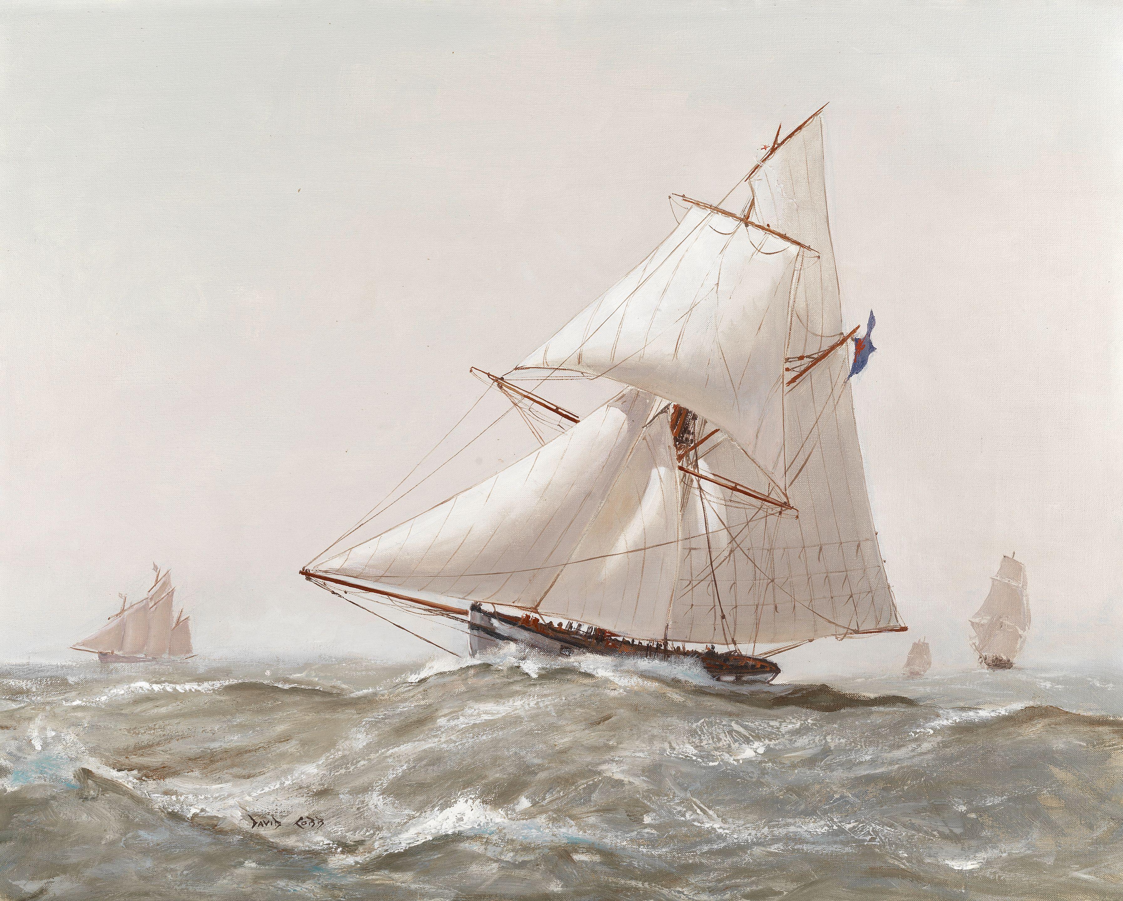 David Cobb - Sailing on choppy seas
