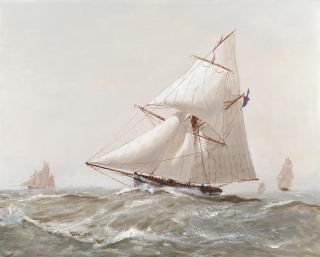 David Cobb - Sailing on choppy seas