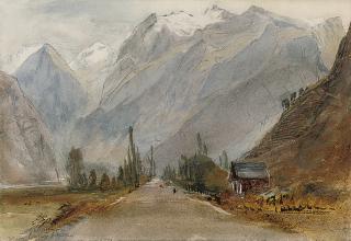 David Cox, Jun., A.R.W.S. - Near Bourg d\'Oysans, France