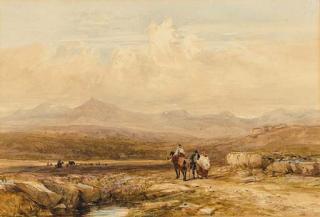David Cox, O.W.S. - The Snowdon Range