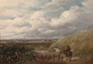 David Cox, R.W.S. - Changing Pastures