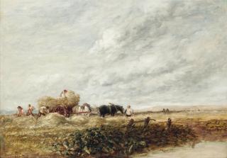 David Cox, R.W.S. - The hay cart