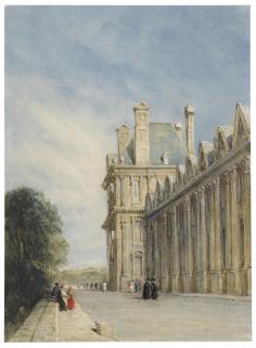 David Cox, R.W.S. - The Tuileries Palace, Paris