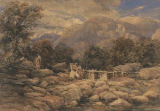 David Cox, Sen., O.W.S. - The Salmon Trap