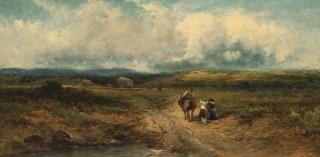 David Cox, Sen. - Going to the hayfield