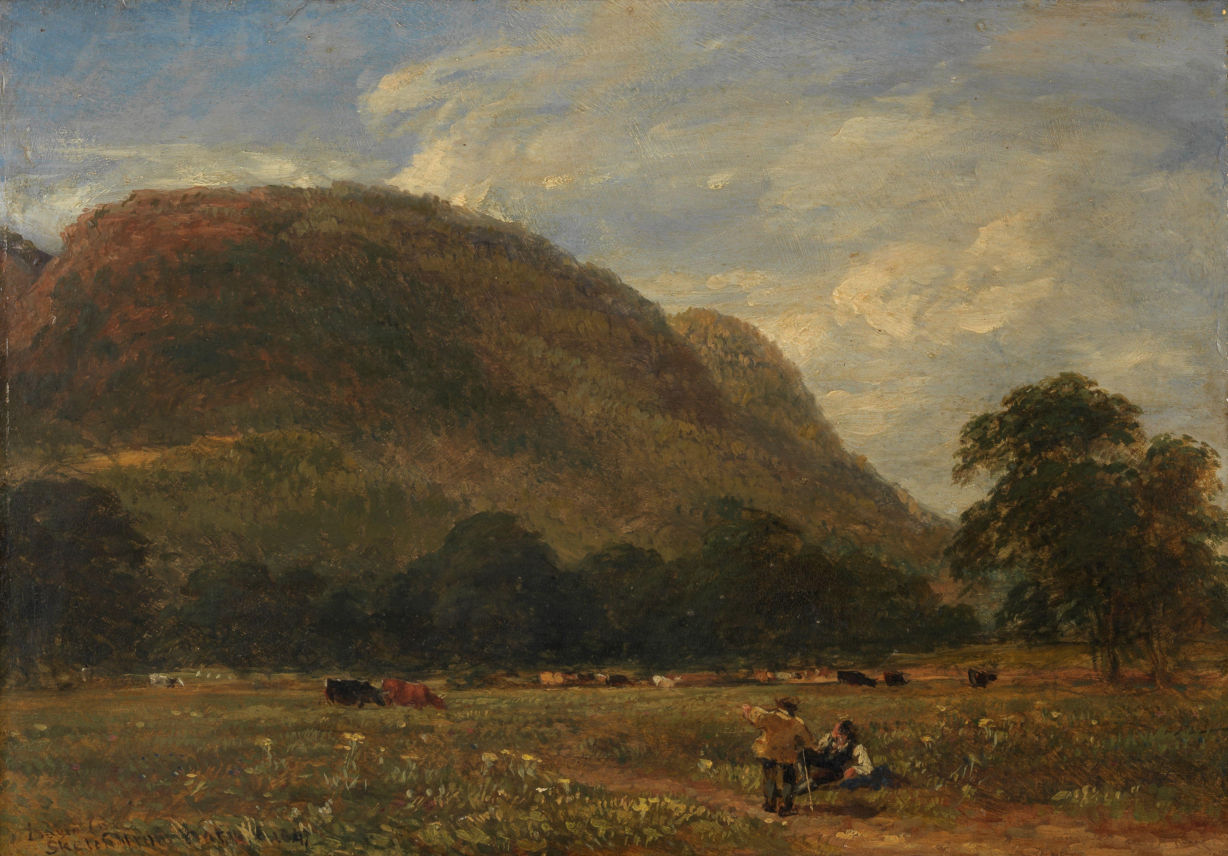 David Cox Snr. O.W.S. - A sketch from nature