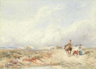 David Cox Snr. O.W.S. - Going To The Hayfield