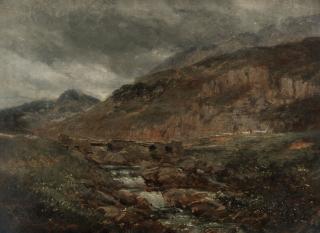 David Cox Snr. O.W.S. - Pont Y Garth