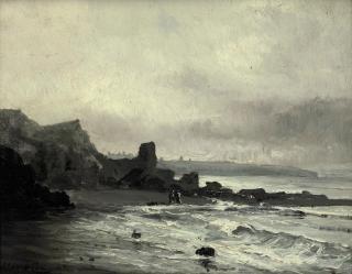 David Cox - Coastal landscape