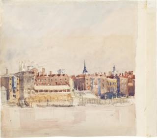 David Cox - The \'German\' Steel Yard, London