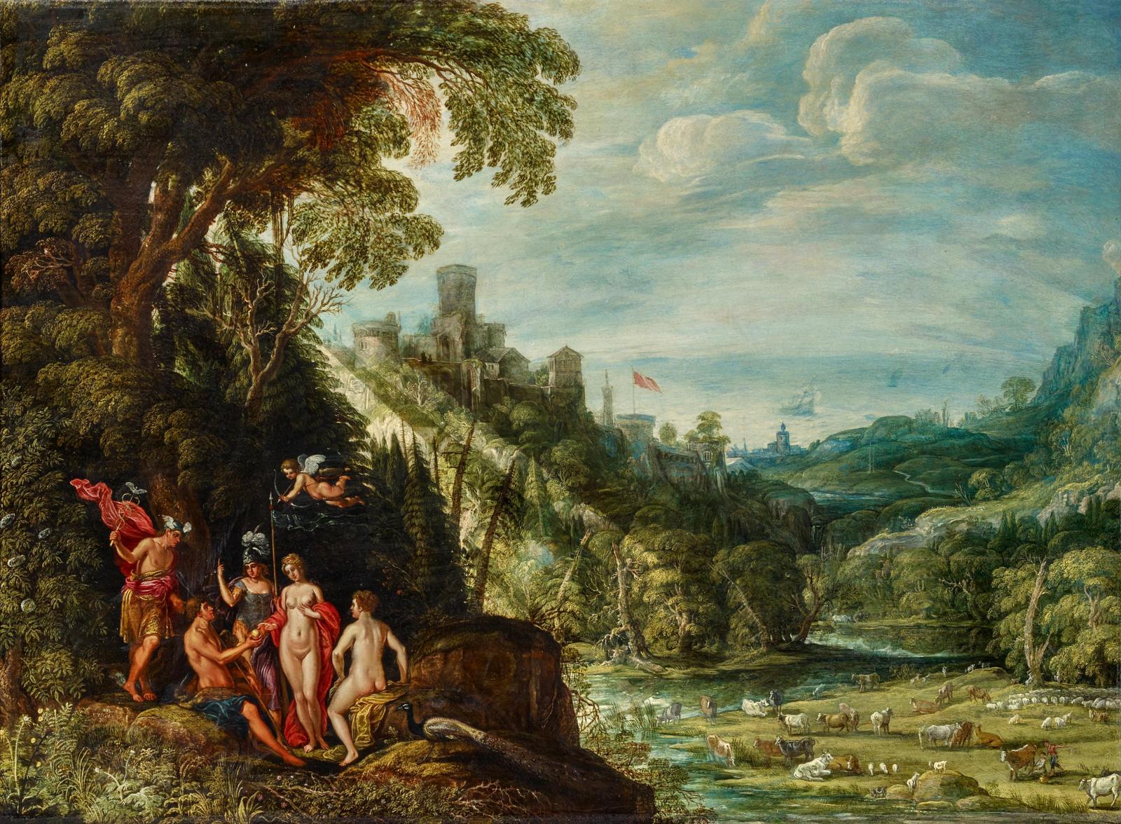 David d.Ä. Teniers - Das Urteil des Paris