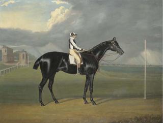 David Dalby - Jerry, winner of the 1824 St. Leger, with Ben Smith up, by a post at Doncaster
