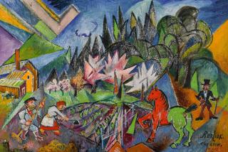 David Davidovich Burliuk - Farm