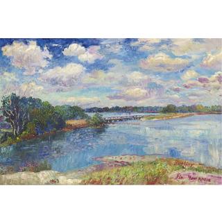 David Davidovich Burliuk - Florida Landscape