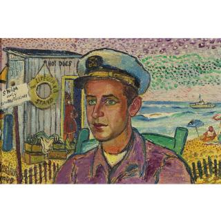 David Davidovich Burliuk - Mr Ziefman As A Sailor #1