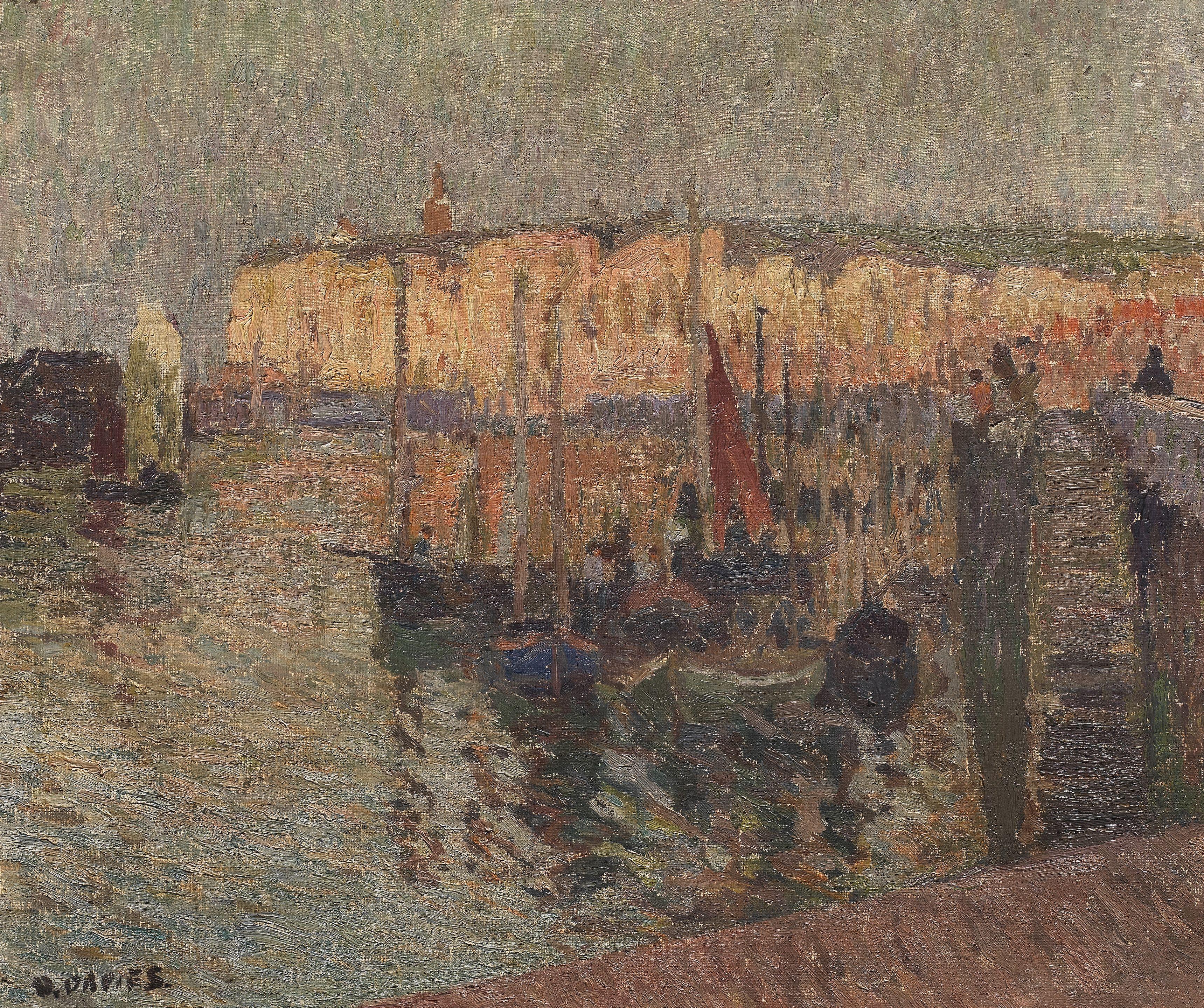 David Davies - Dieppe Harbour