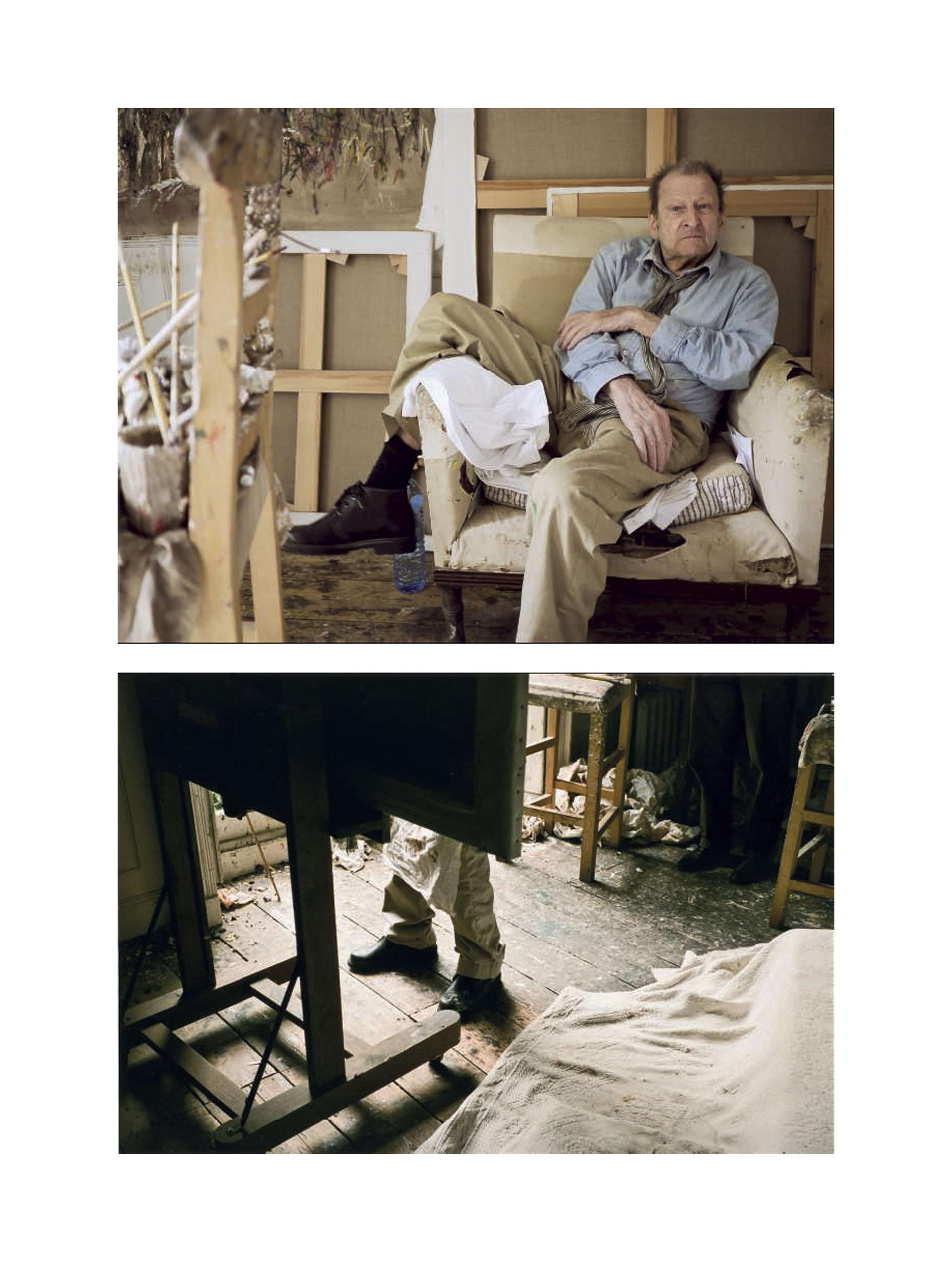 David Dawson - (I) The Painter In His Chair (Ii) The Painter\'S Boots