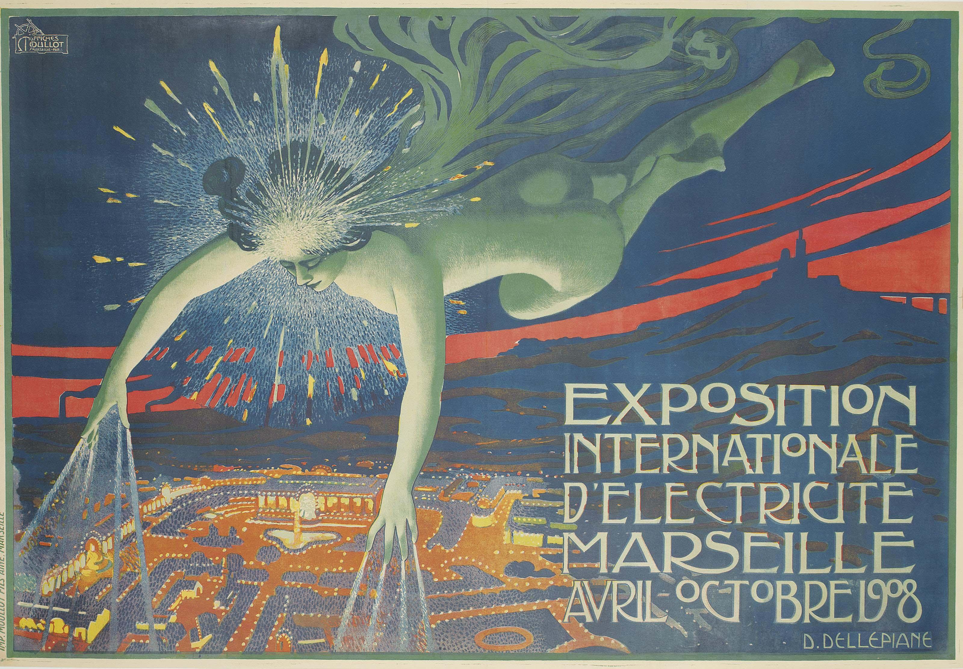 David Dellepiane - Exposition Internationale D\'Electricite, Marseille 1908
