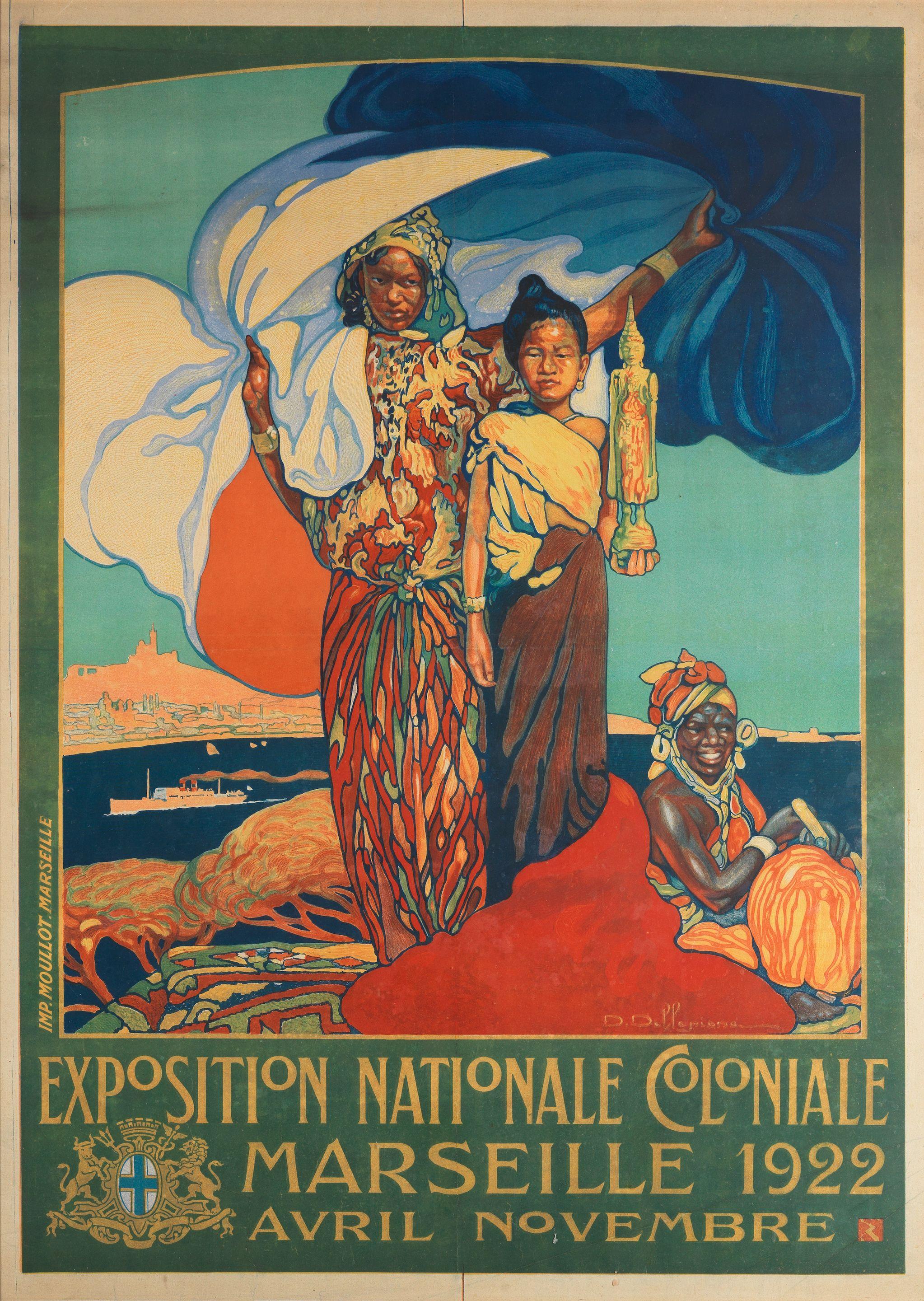 David Dellepiane - Exposition Nationale Coloniale. Marseille, 1922