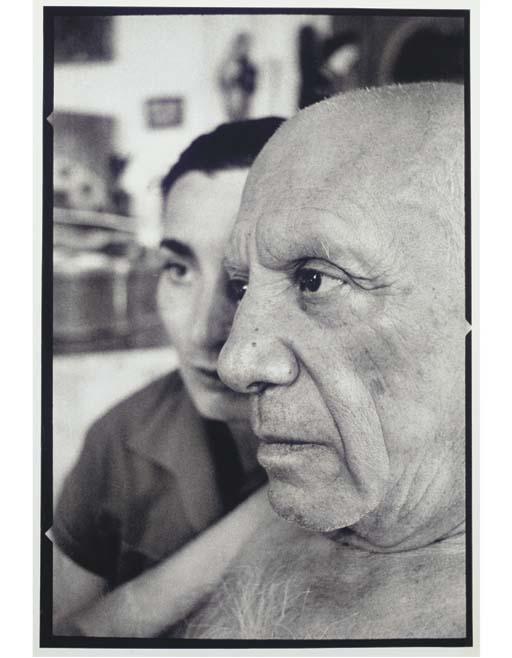 David Douglas Duncan - Intimacy (Double portrait de Picasso et Jacqueline)