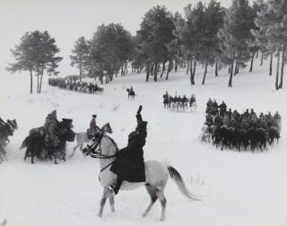 David Douglas Duncan - Turkish Cavalry Maneuvers