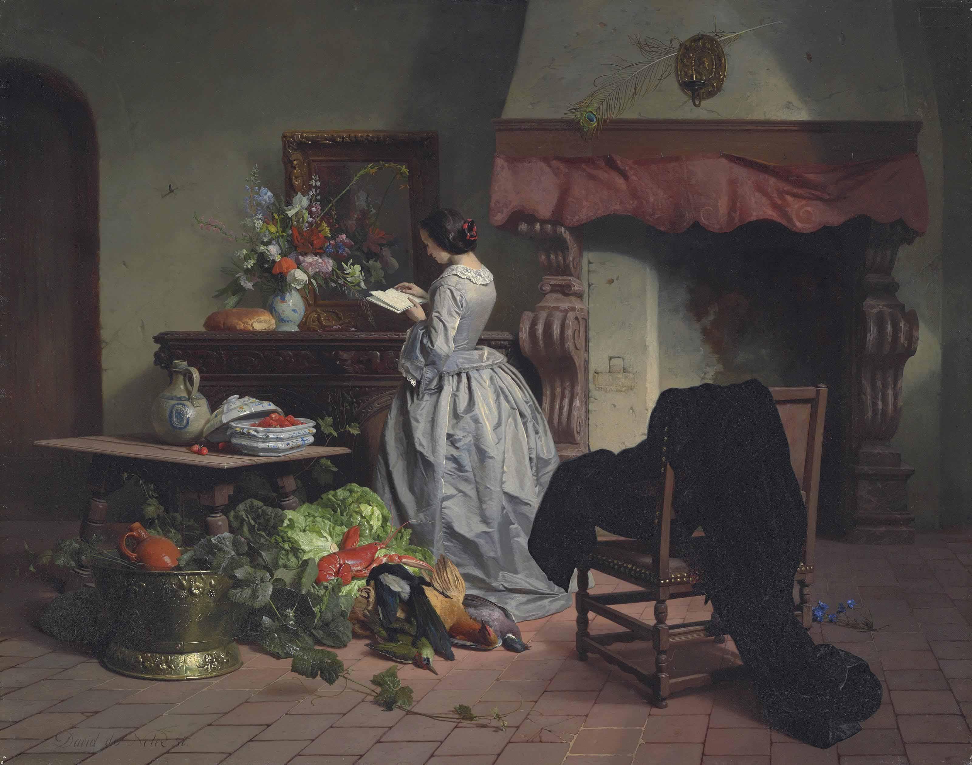 David Emil Joseph De Noter - La lecture