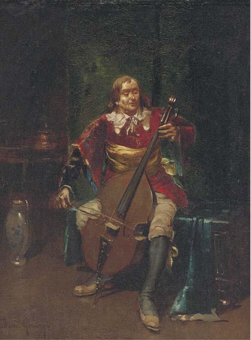 David Eugene Girin - The Cello Player