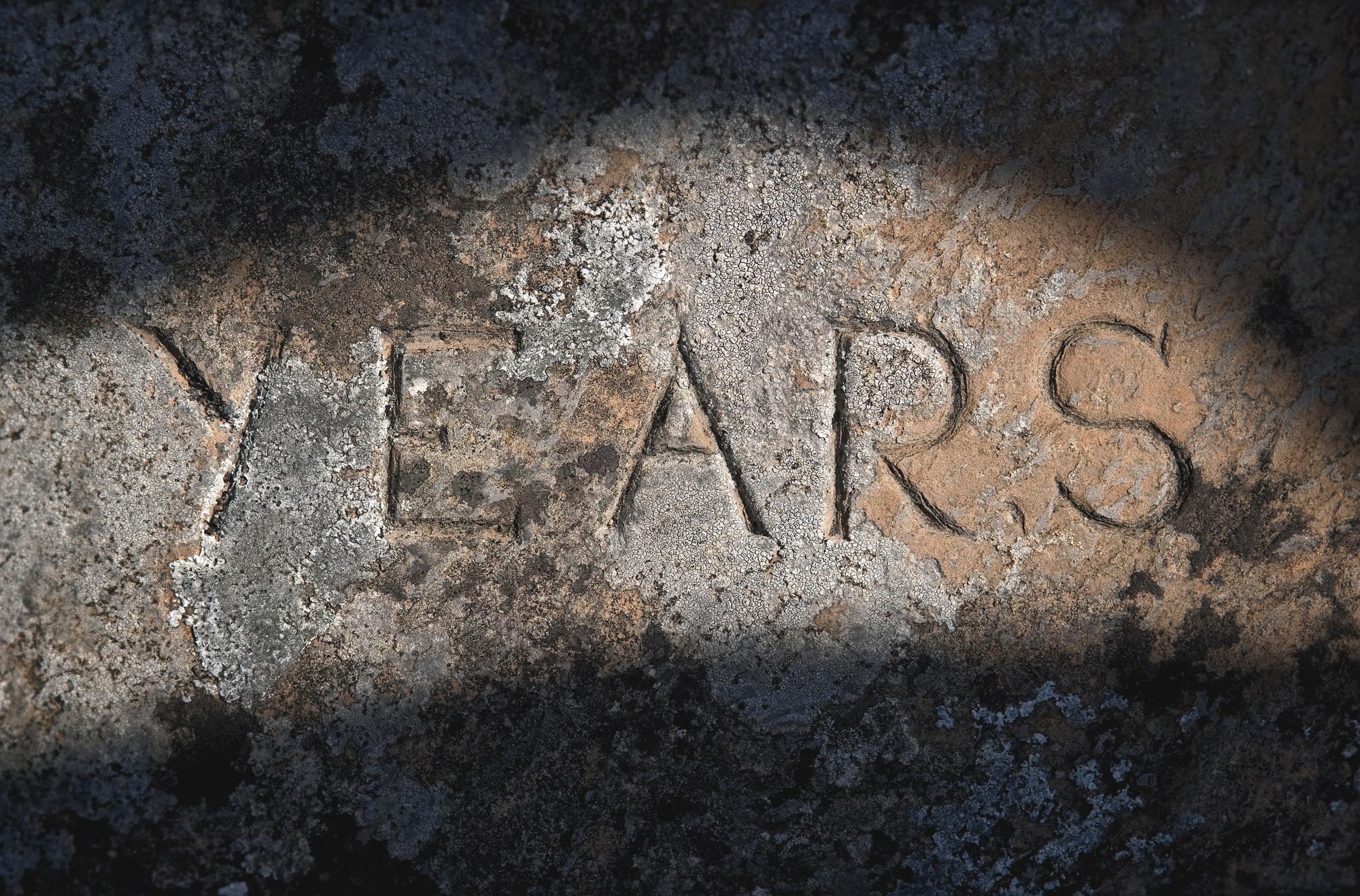 David Eustace, R.B.A. - Highland Heart Portfolio (Plate No. 13), Detail Of Gravestone, Western Highlands