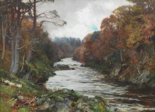 David Farquharson ARA ARSA RSW ROI - The Findhorn
