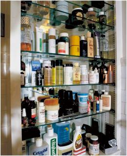 David Gamble - Andy Warhol\'s Medicine Cabinet, East 66th St., NYC