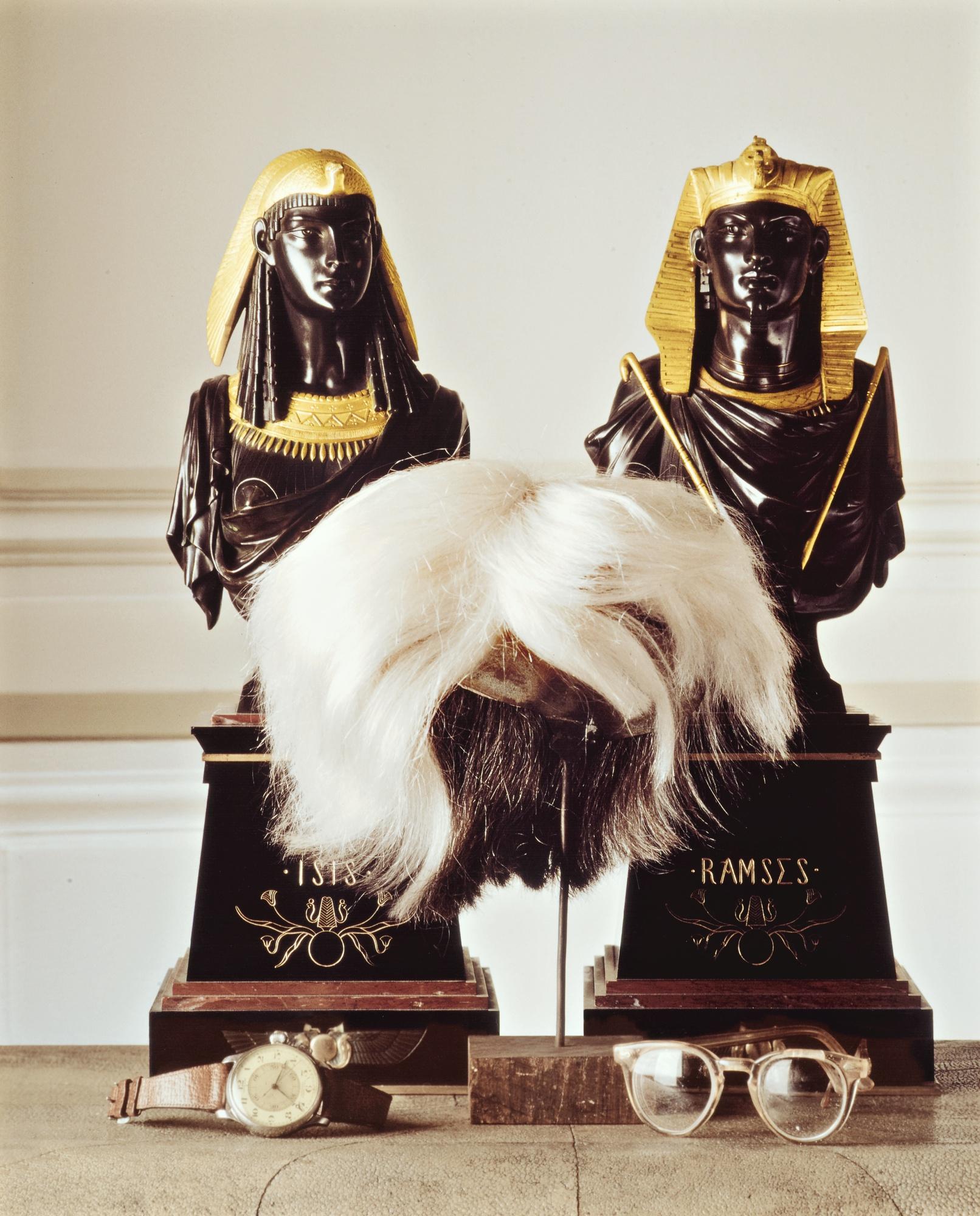 David Gamble - Andy Warhol\'S Wig, Glasses, And Watch