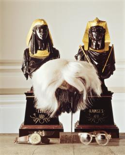 David Gamble - Andy Warhol\'S Wig, Glasses, And Watch