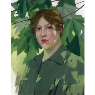 David Gauld, R.S.A. - Head Of A Girl