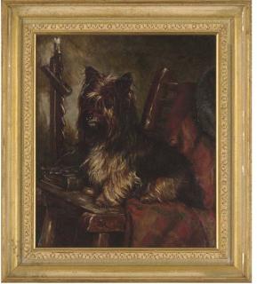 David George Steell, A.R.S.A. - Sitting on the master\'s chair