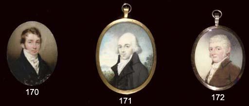 David Gibson - A gentleman in brown coat and yellow waistcoat