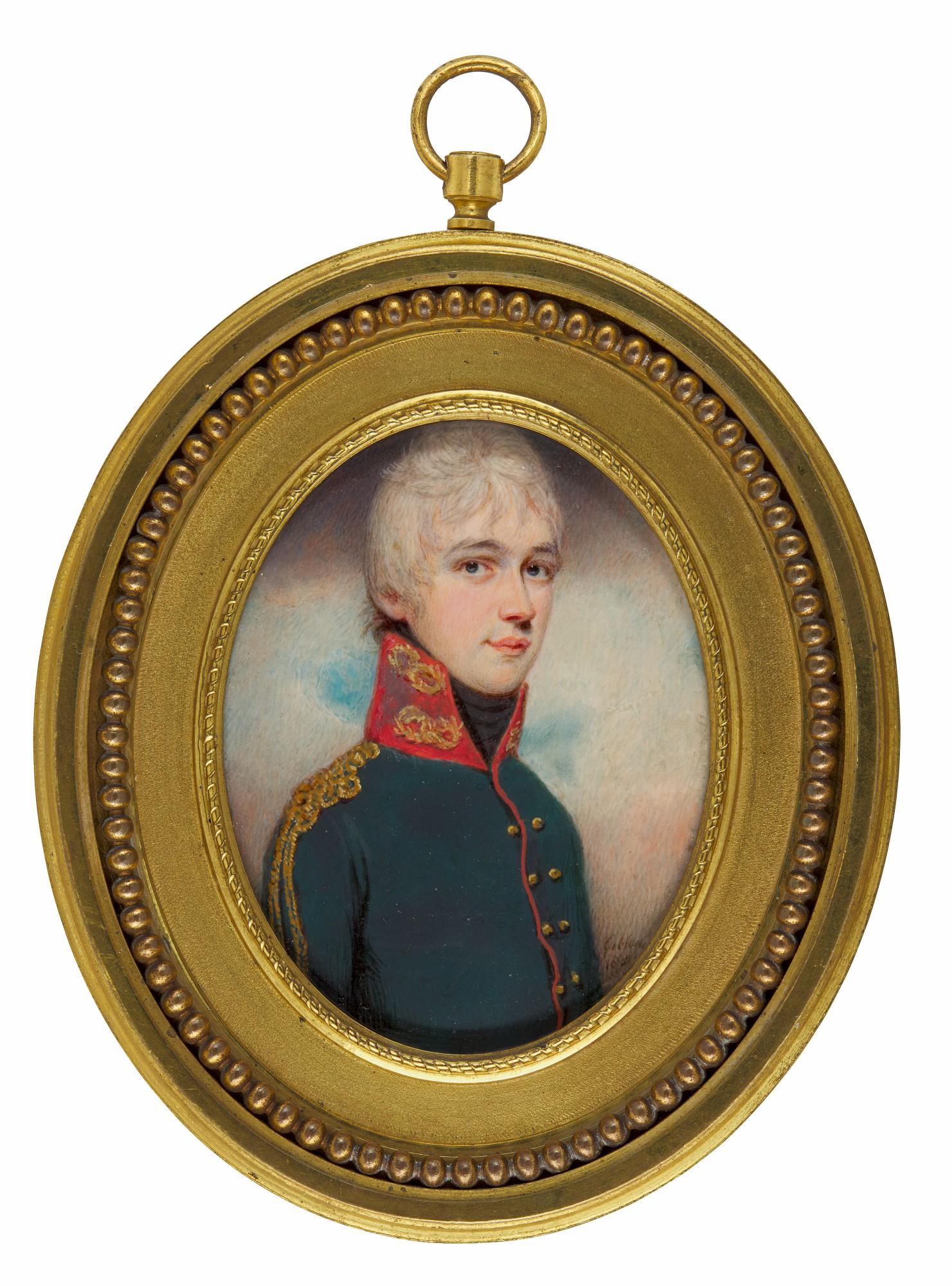 David Gibson - Portrait Of Count Mikhail Semyonovich Vorontsov (1782-1856)