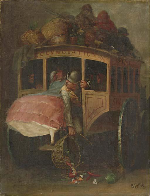 David Gilmore Blythe - The Stage Coach