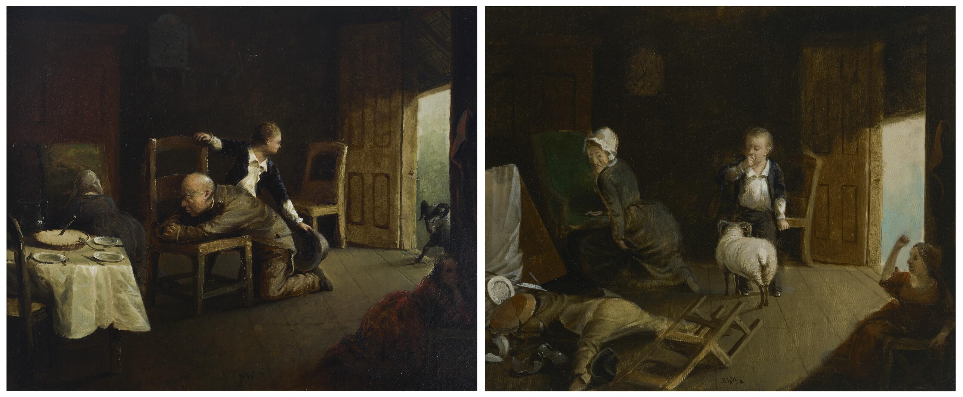 David Gilmour Blythe - Family Prayers and The Sequel: A Pair of Works