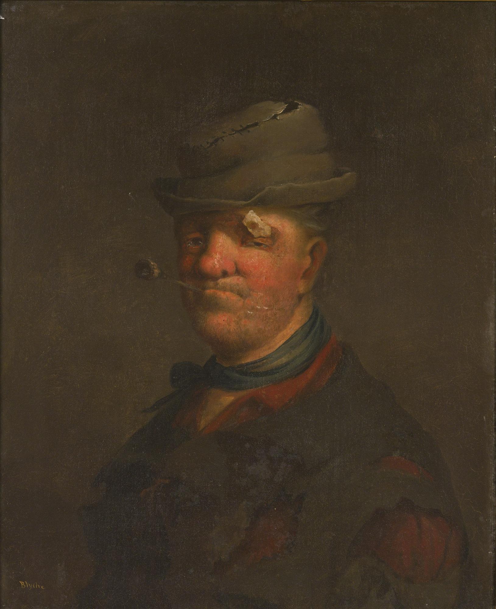 David Gilmour Blythe - Portrait Of Joe Cowell