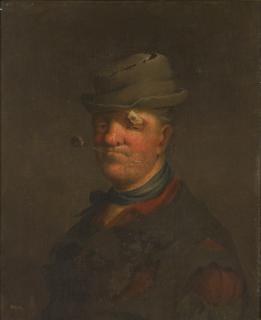 David Gilmour Blythe - Portrait Of Joe Cowell