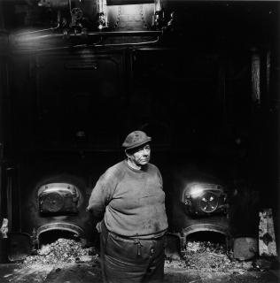 David Goldblatt - Joe Maloney, boiler-house attendant, City Deep Gold Mine, 1966