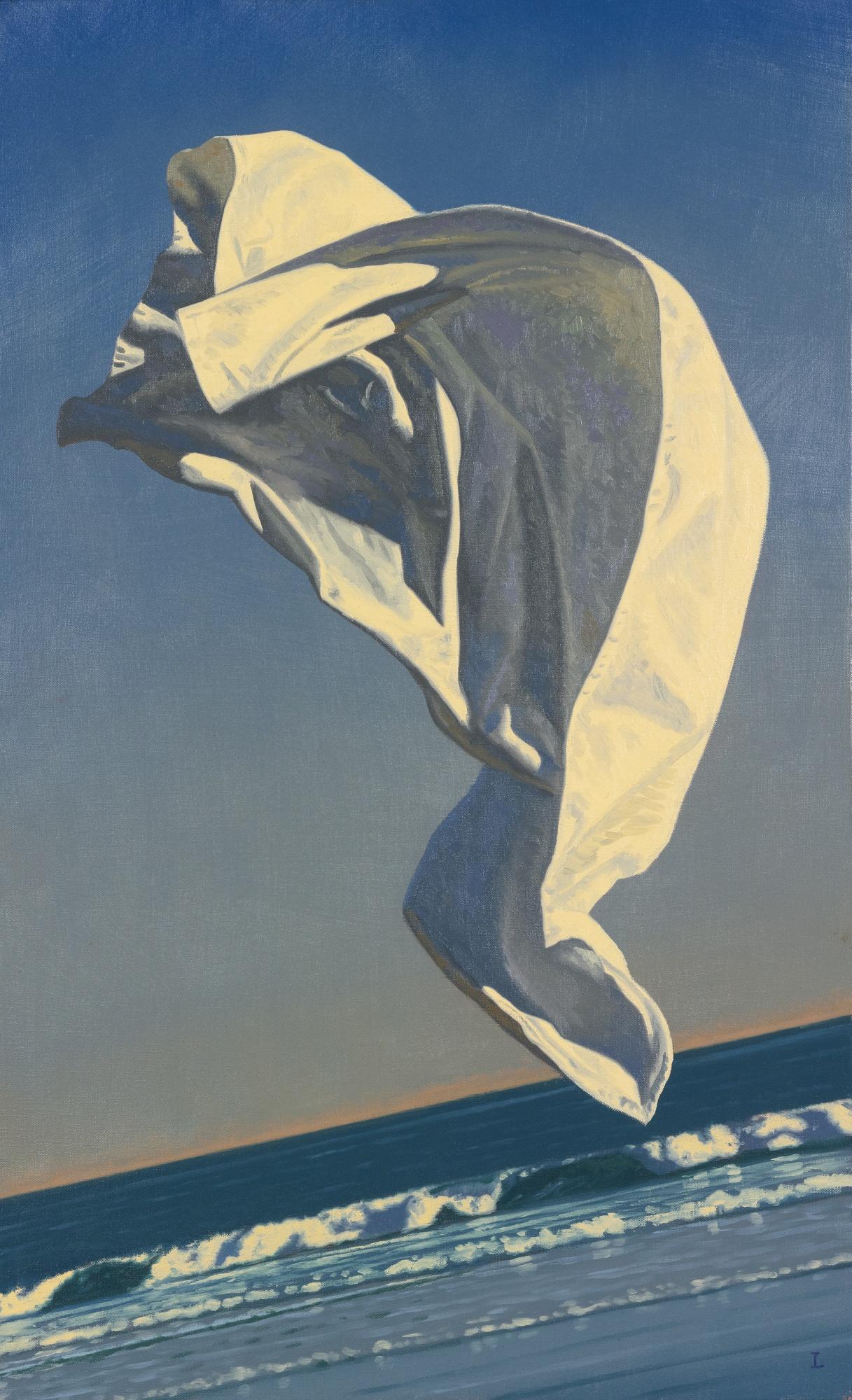 David H. Ligare - Thrown Drapery (Redux) Study I