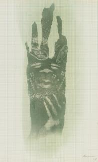 David Hammons - Untitled (Body Print)  