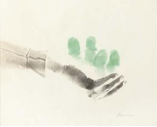 David Hammons - Untitled (Green power)