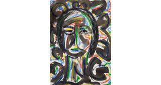 David Hayes - Three Works on Paper: Portrait and Two Still Lifes