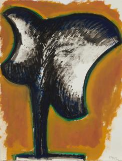 David Hayes - Two Abstract Studies sizes to 22 1/4 x 22 1/4 in. (56.5 x 56.5 cm) unframed