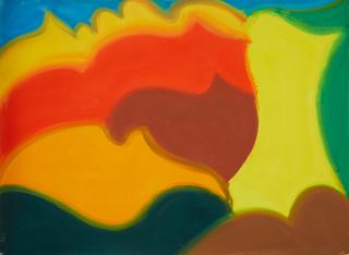 David Hayes - Two Abstract Studies sizes to 29 3/4 x 22 in. (75.6 x 55.9 cm) unframed